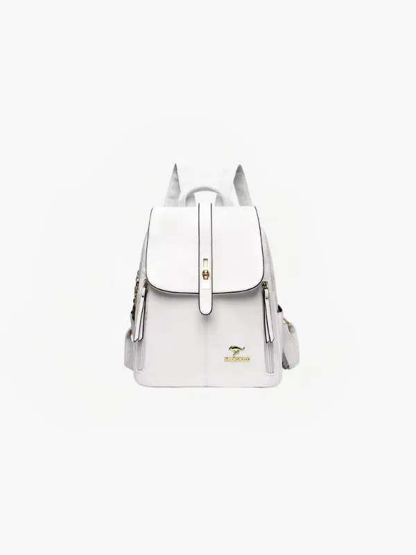 Nova - Anti-theft PU leather backpack with RFID protection and stylish design