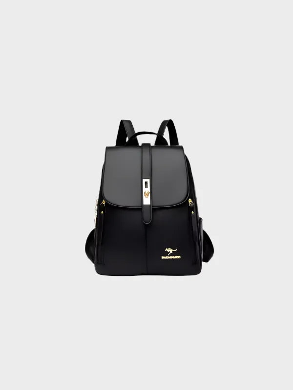 Nova - Anti-theft PU leather backpack with RFID protection and stylish design