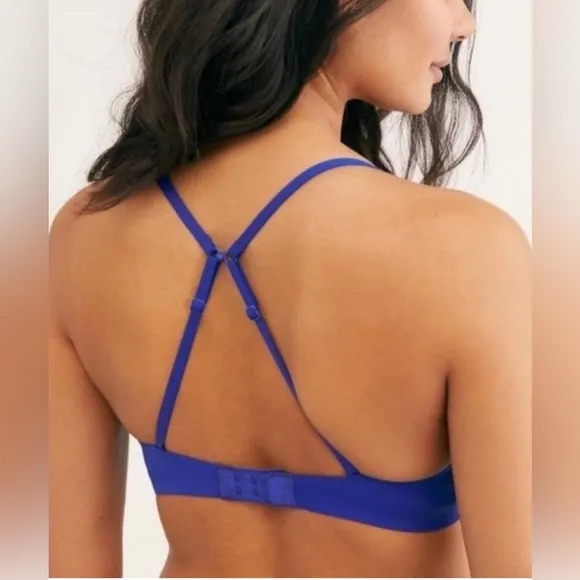 NWT Free People Intimately Blue Ari Underwire Bra Size 32C