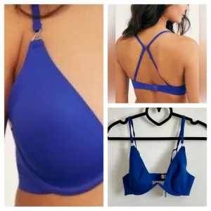 NWT Free People Intimately Blue Ari Underwire Bra Size 32C