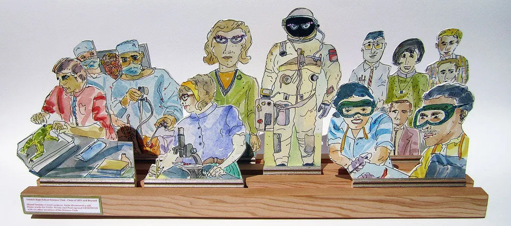 Oakhill High School Science Club by Jean Segaloff