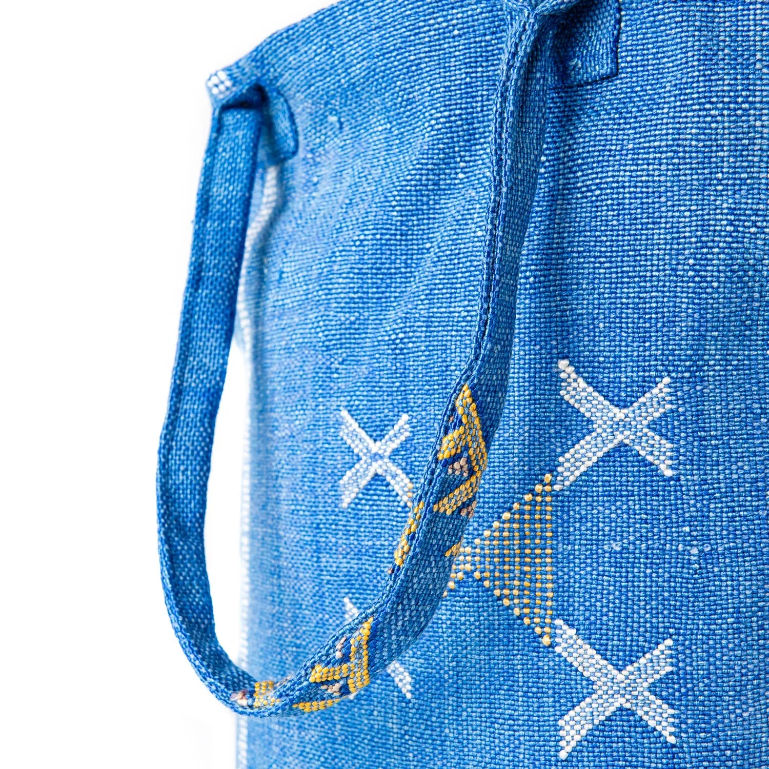 Ocean Blue - Tote Cactus Silk bag