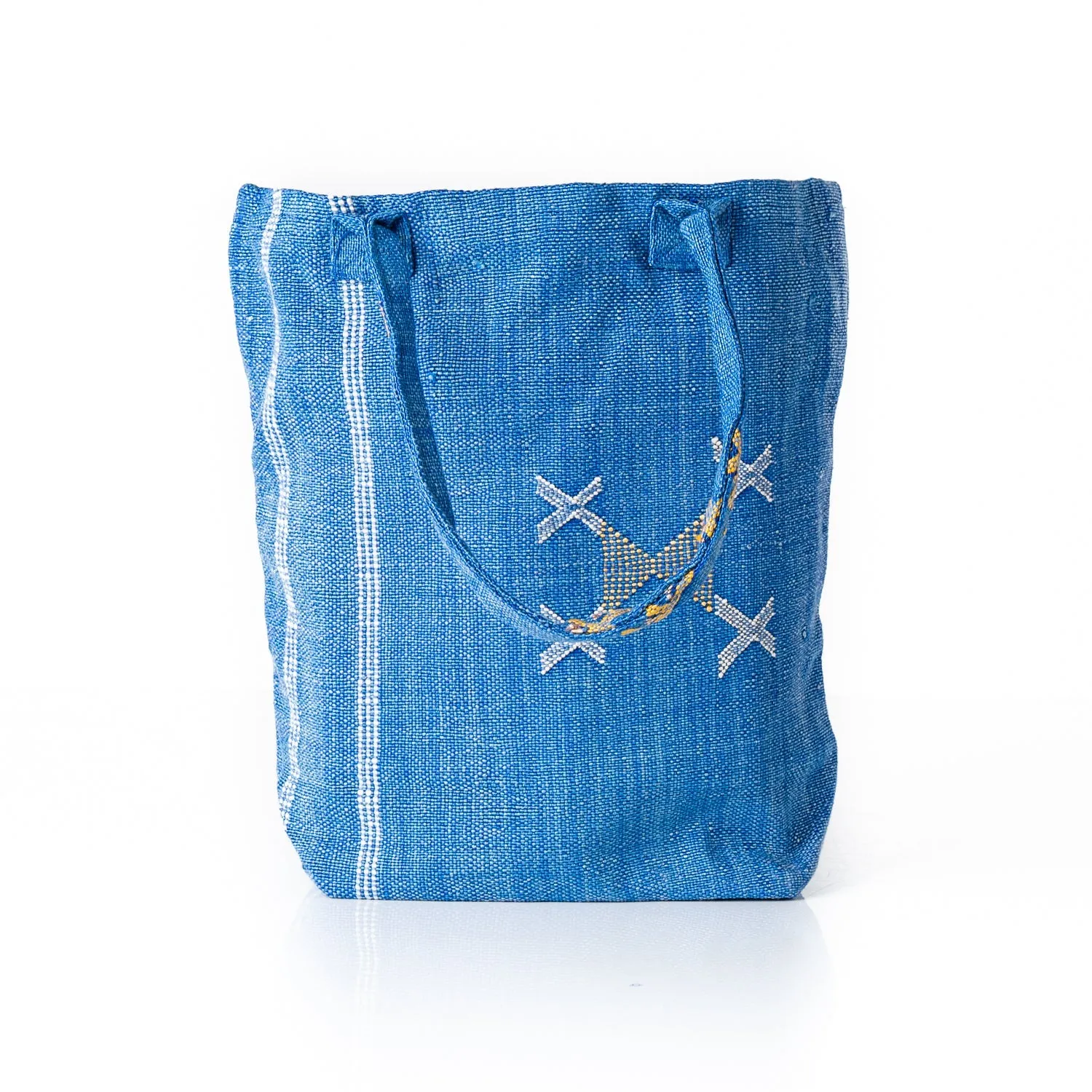 Ocean Blue - Tote Cactus Silk bag