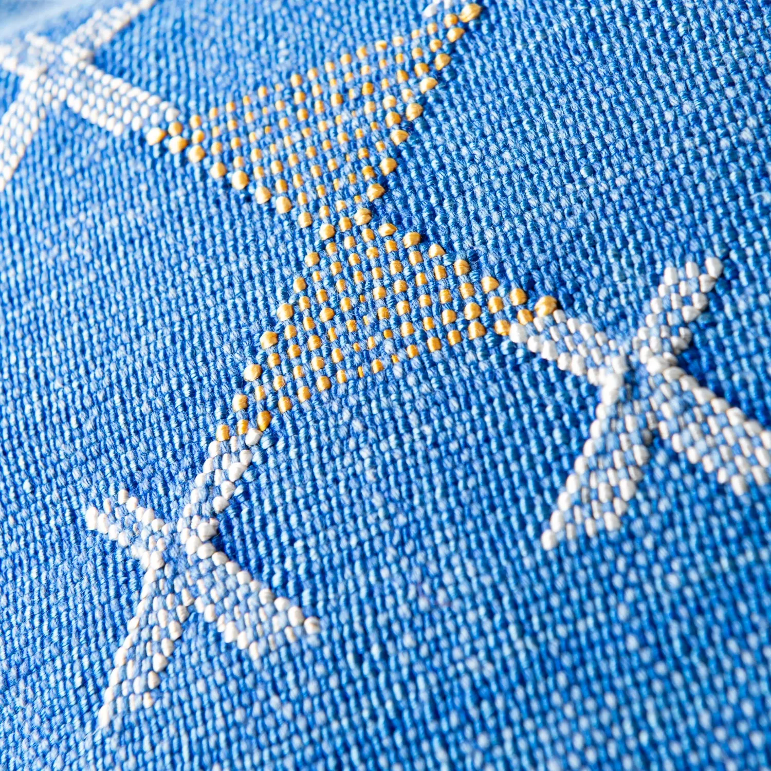 Ocean Blue - Tote Cactus Silk bag