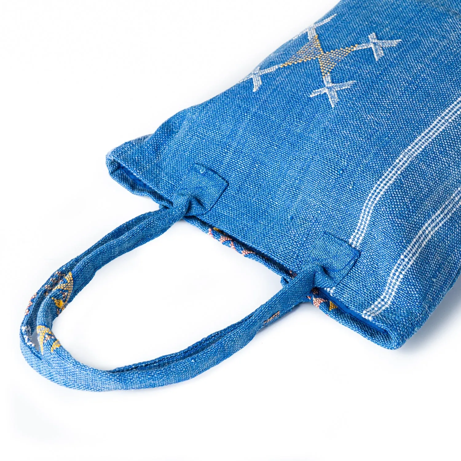 Ocean Blue - Tote Cactus Silk bag