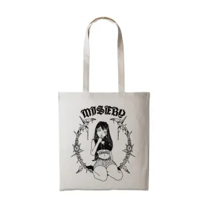 ON YOUR KNEES NATURAL TOTE BAG