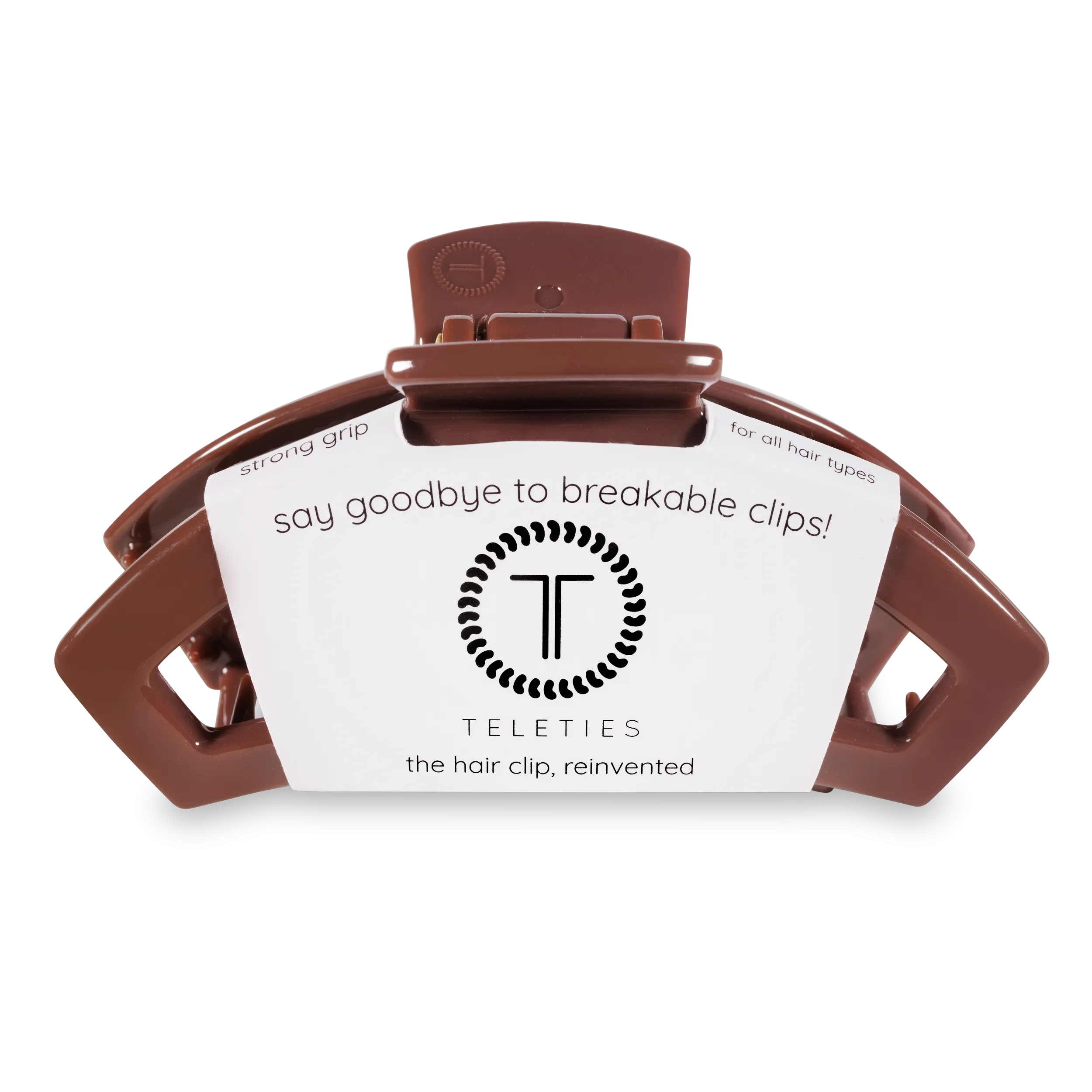 Open Hair Clip | Large | Nutmeg