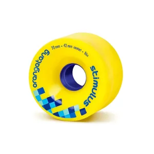 ORANGATANG WHEELS STIMULUS YELLOW 86A 70mm