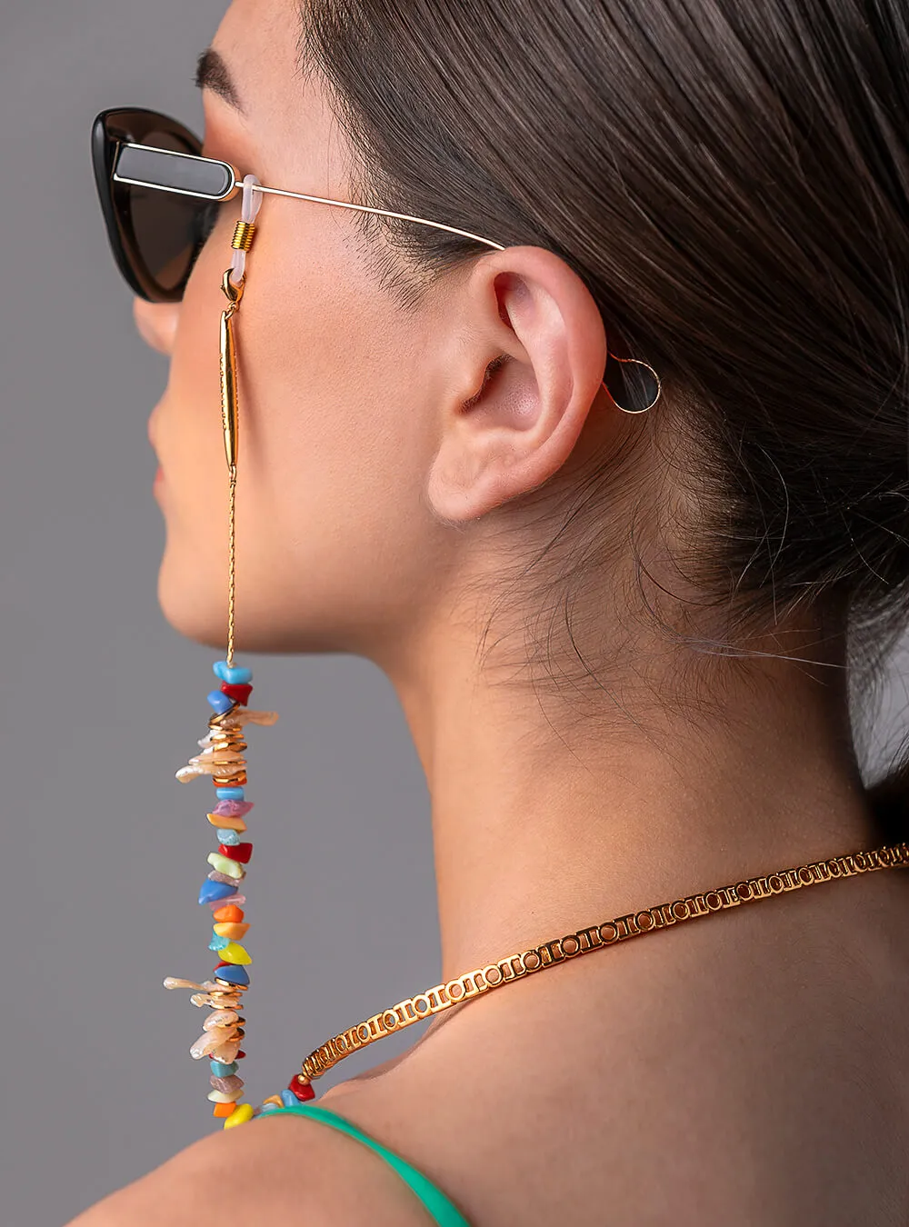 Outhouse   -   Le Lien The Bubblepop Monogram Lanyard