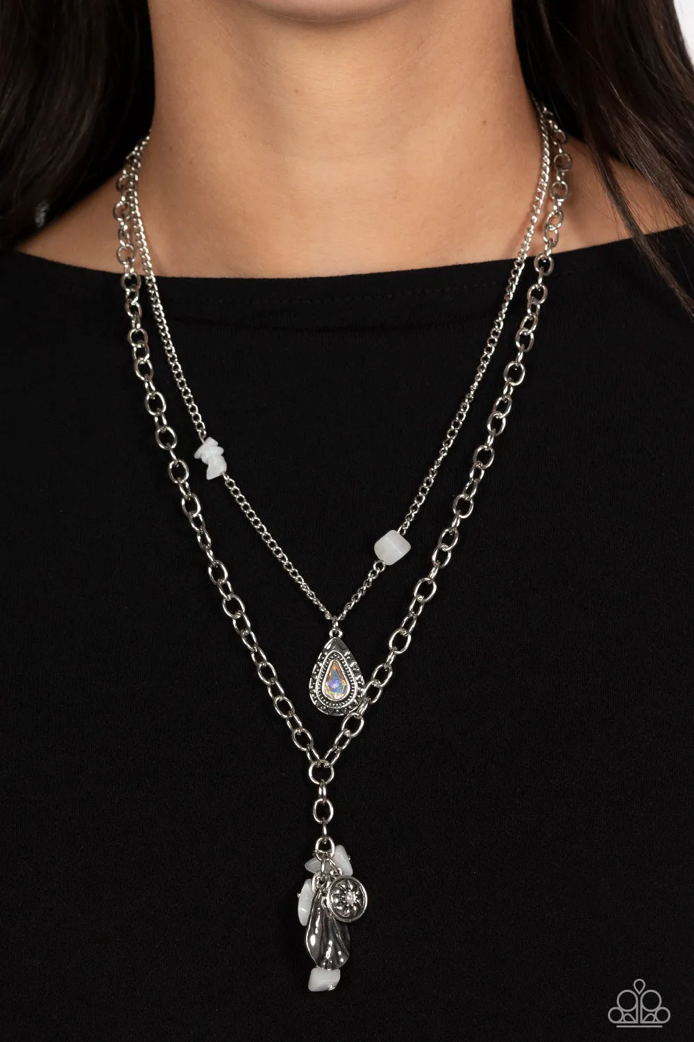 Paparazzi Collectors Craftsmanship - White Necklace