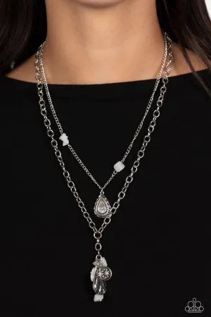 Paparazzi Collectors Craftsmanship - White Necklace