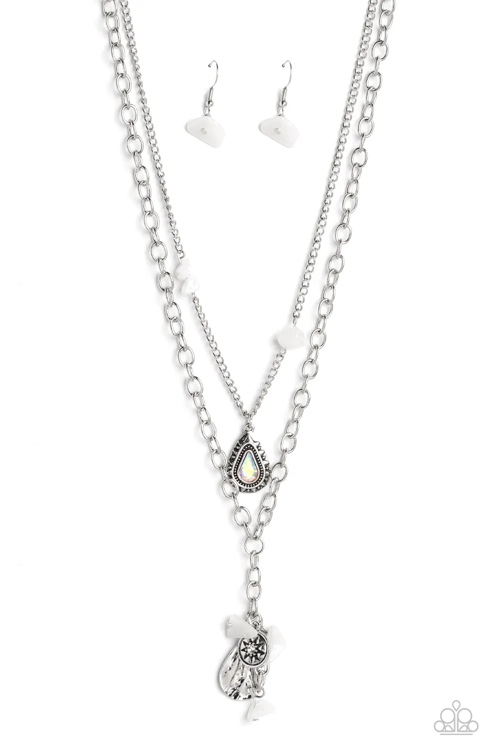 Paparazzi Collectors Craftsmanship - White Necklace