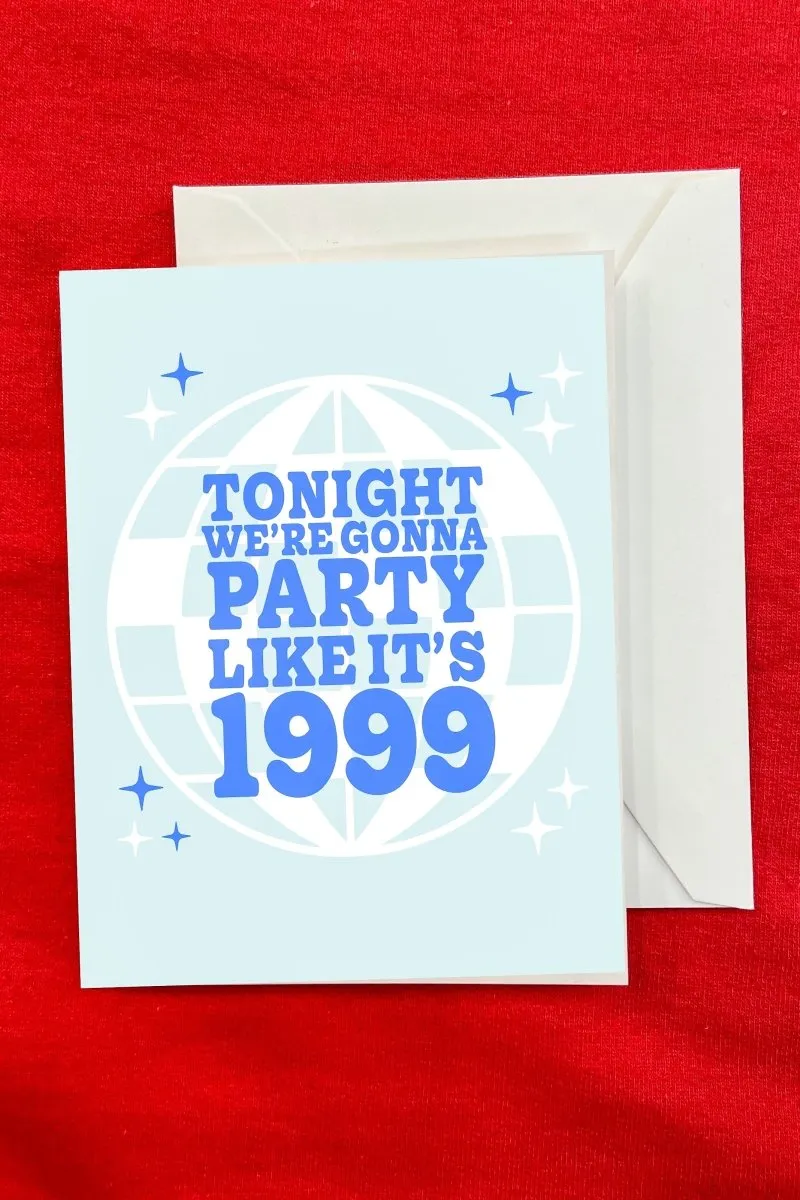 Party 1999 Holiday Card