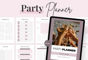 Party Planner Canva Template