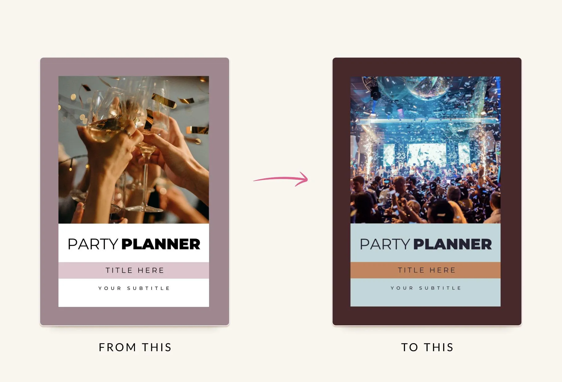 Party Planner Canva Template
