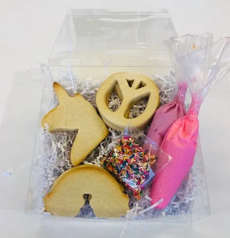 Peace, Love, and Unicorns Make Your Own Cookies Kits