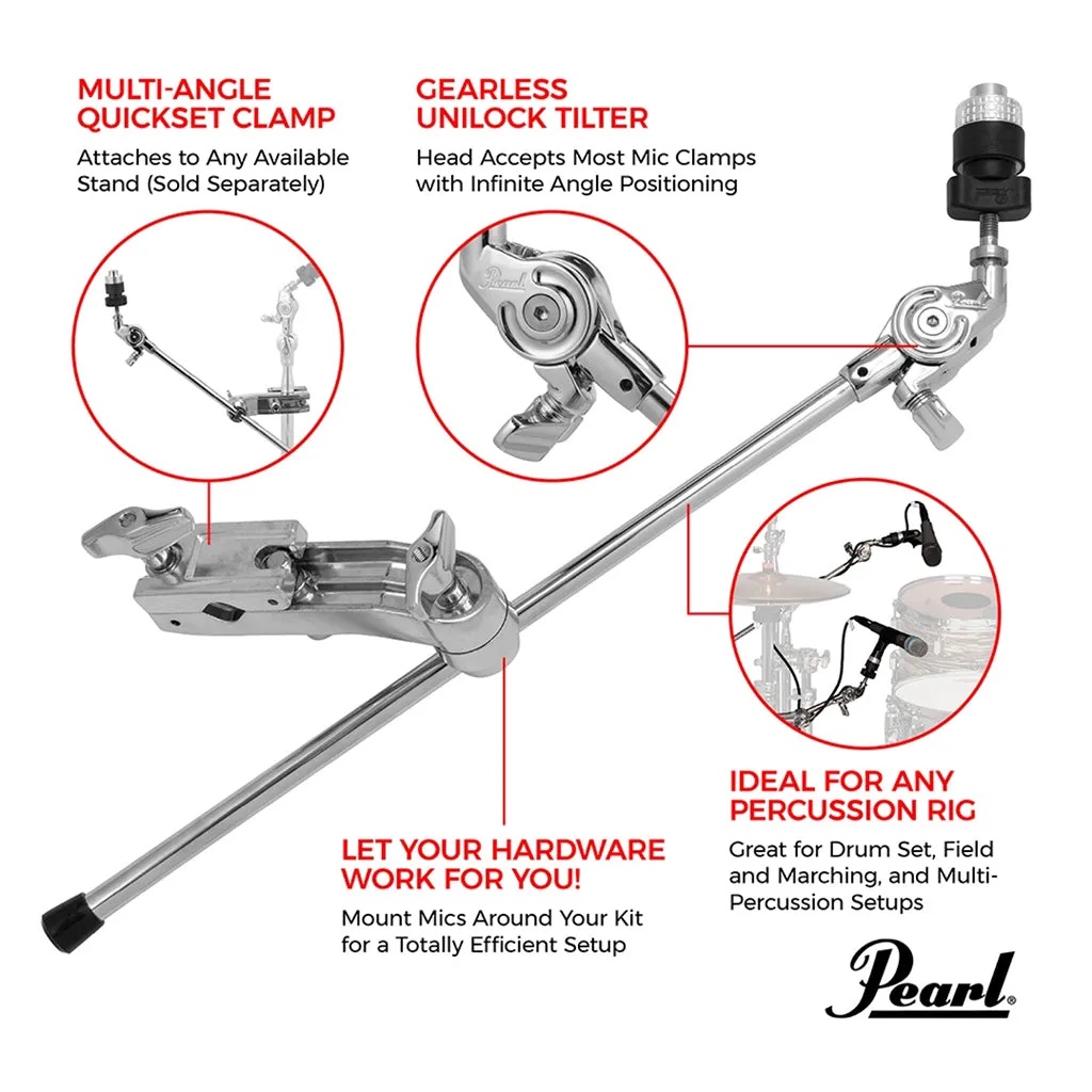 Pearl MH-70A Clamping Boom Mic Holder