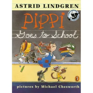 Penguin Random House: Pippi Goes to School (Paperback Book)