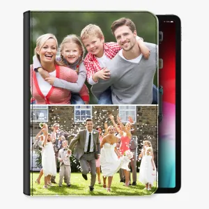 Personalised Apple iPad Leather Wallet Case