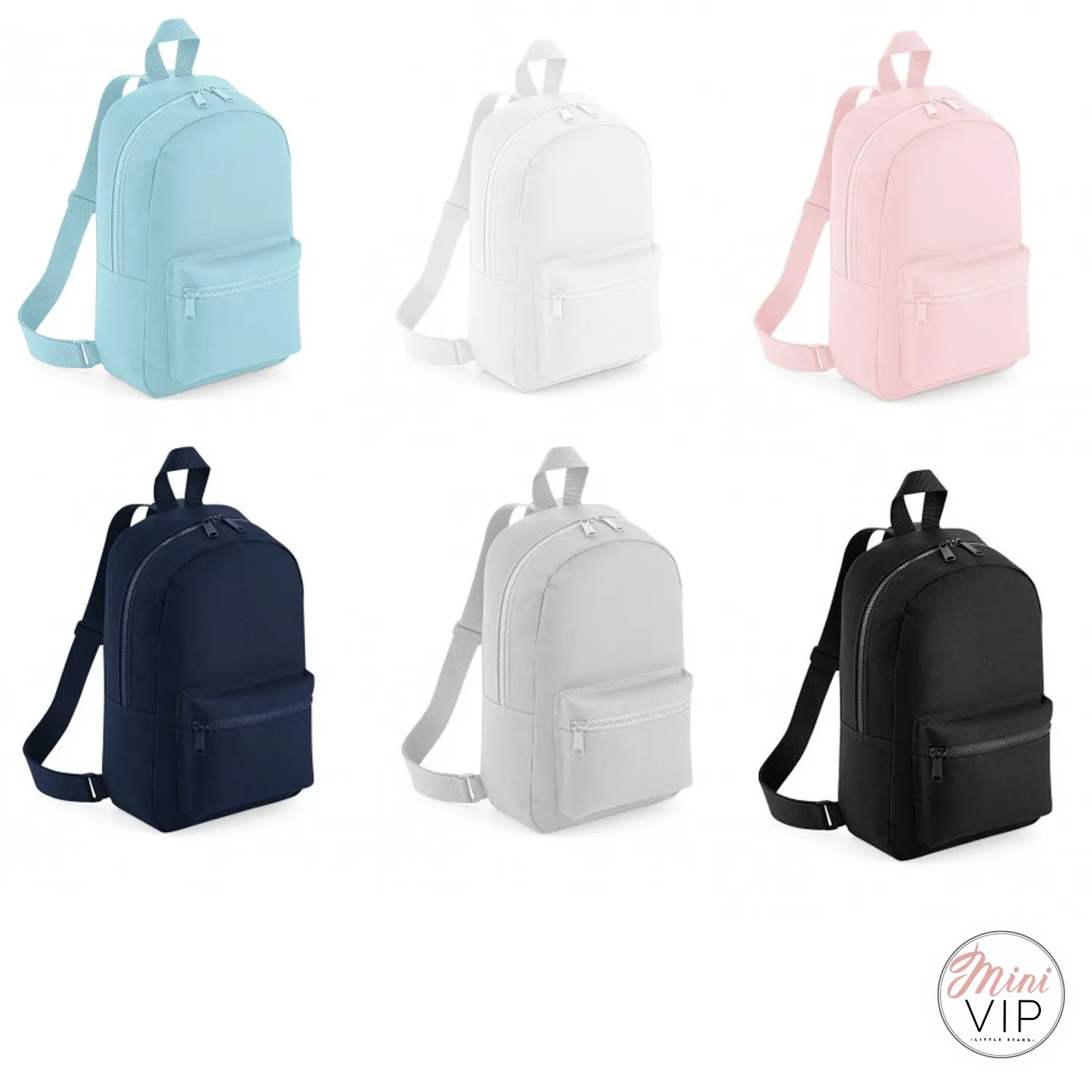 Personalised Glitter Crown Mini Back Pack - other bag colour options