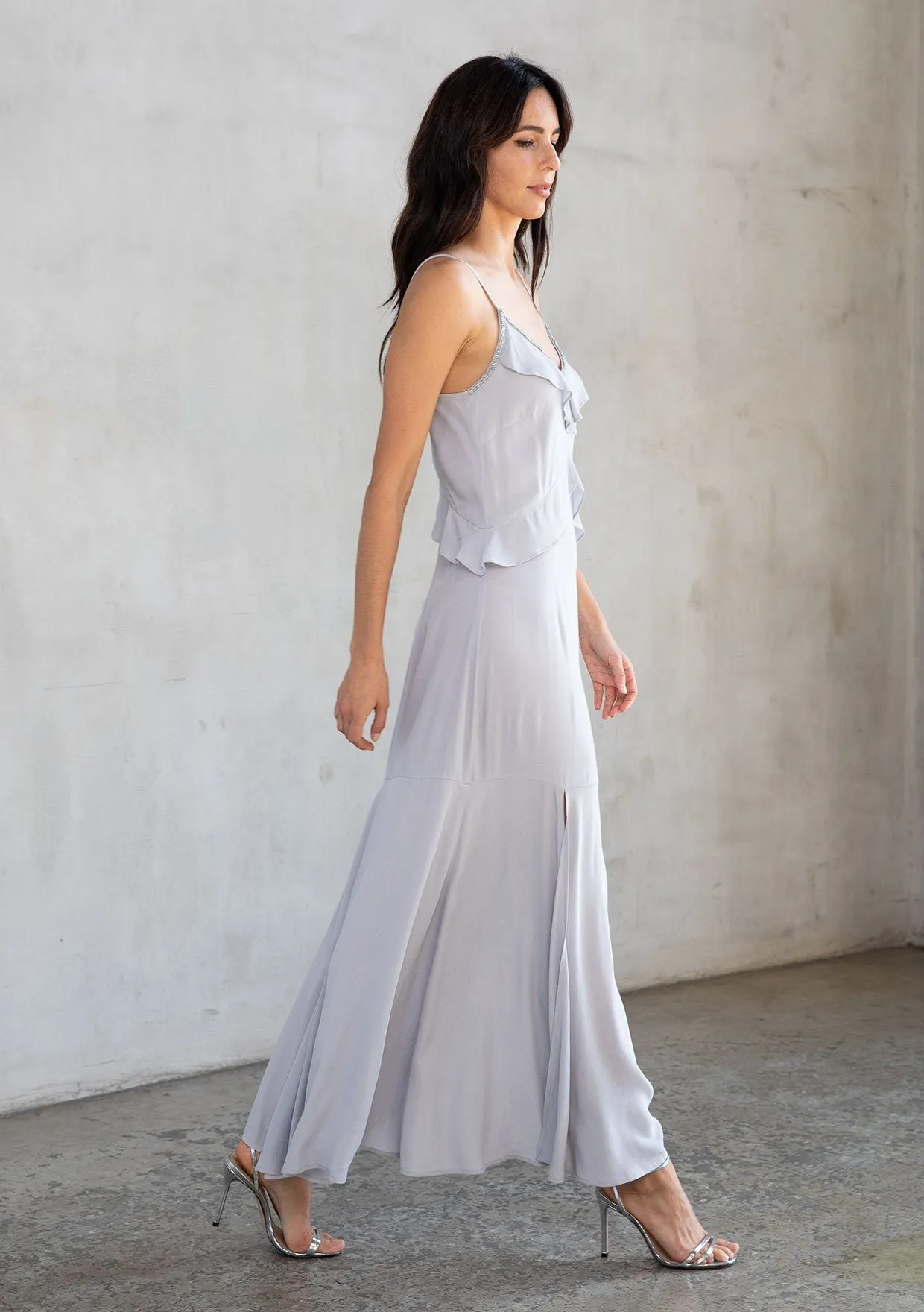 Petra Ruffle Maxi Dress