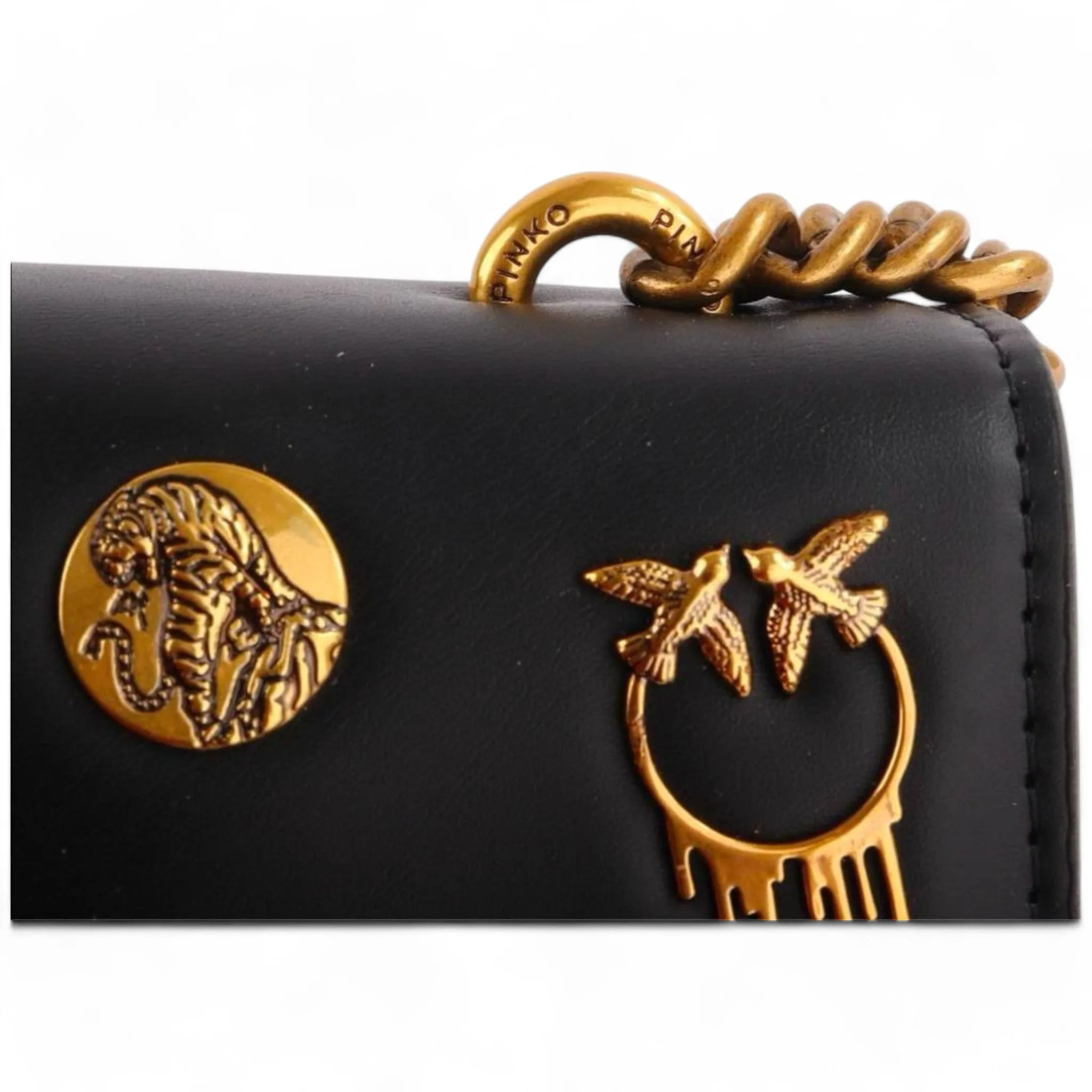 Pinko Love Classic Icon Shoulder Bag (14*22)