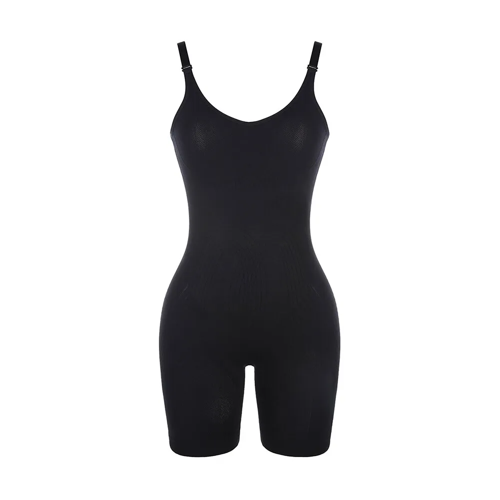 Plunge Back Shaper Bodysuit