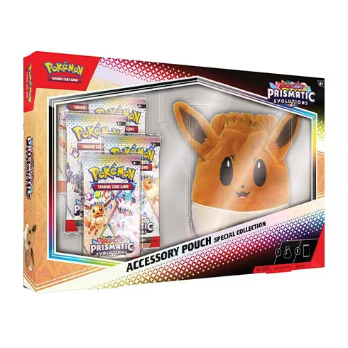 POKEMON TCG Scarlet & Violet Prismatic Evolutions Accessory Pouch