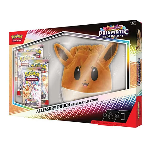 POKEMON TCG Scarlet & Violet Prismatic Evolutions Accessory Pouch