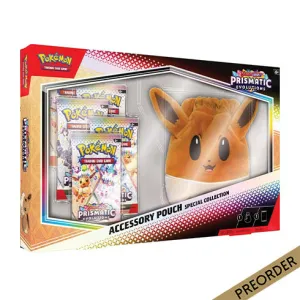POKEMON TCG Scarlet & Violet Prismatic Evolutions Accessory Pouch