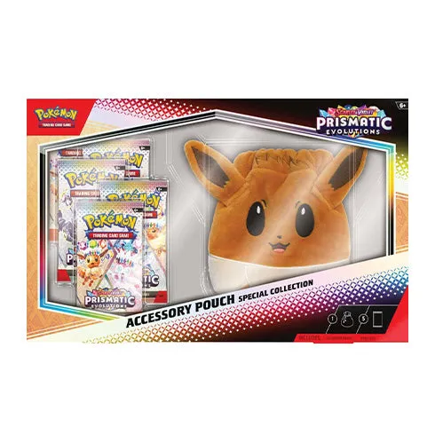 POKEMON TCG Scarlet & Violet Prismatic Evolutions Accessory Pouch