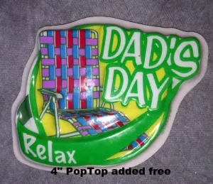 PopTop - Dad's Day, Relax  Sheet Cake Basic Budget