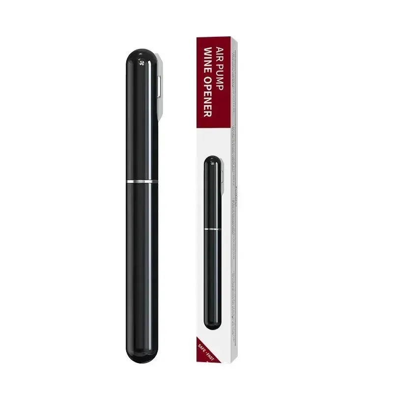 Portable Air Pump Wine Opener – Corkscrew with Stainless Steel Pin for Seamless Bottle Opening, Perfect for Home & Party Elegance