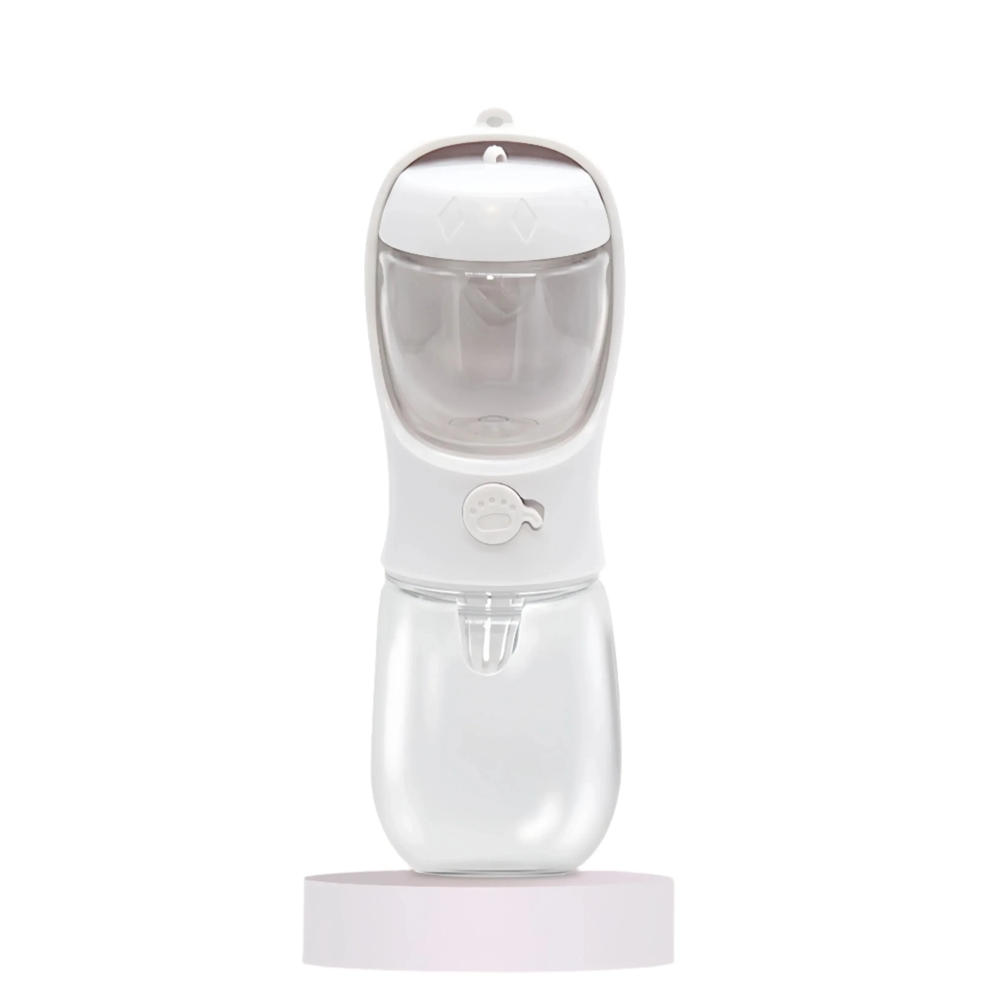 Portable Dog & Cat Water Bottle with Food Storage