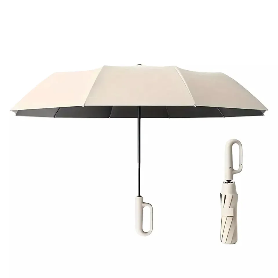 Portable Travel Automatic UV Rain Folding Umbrella