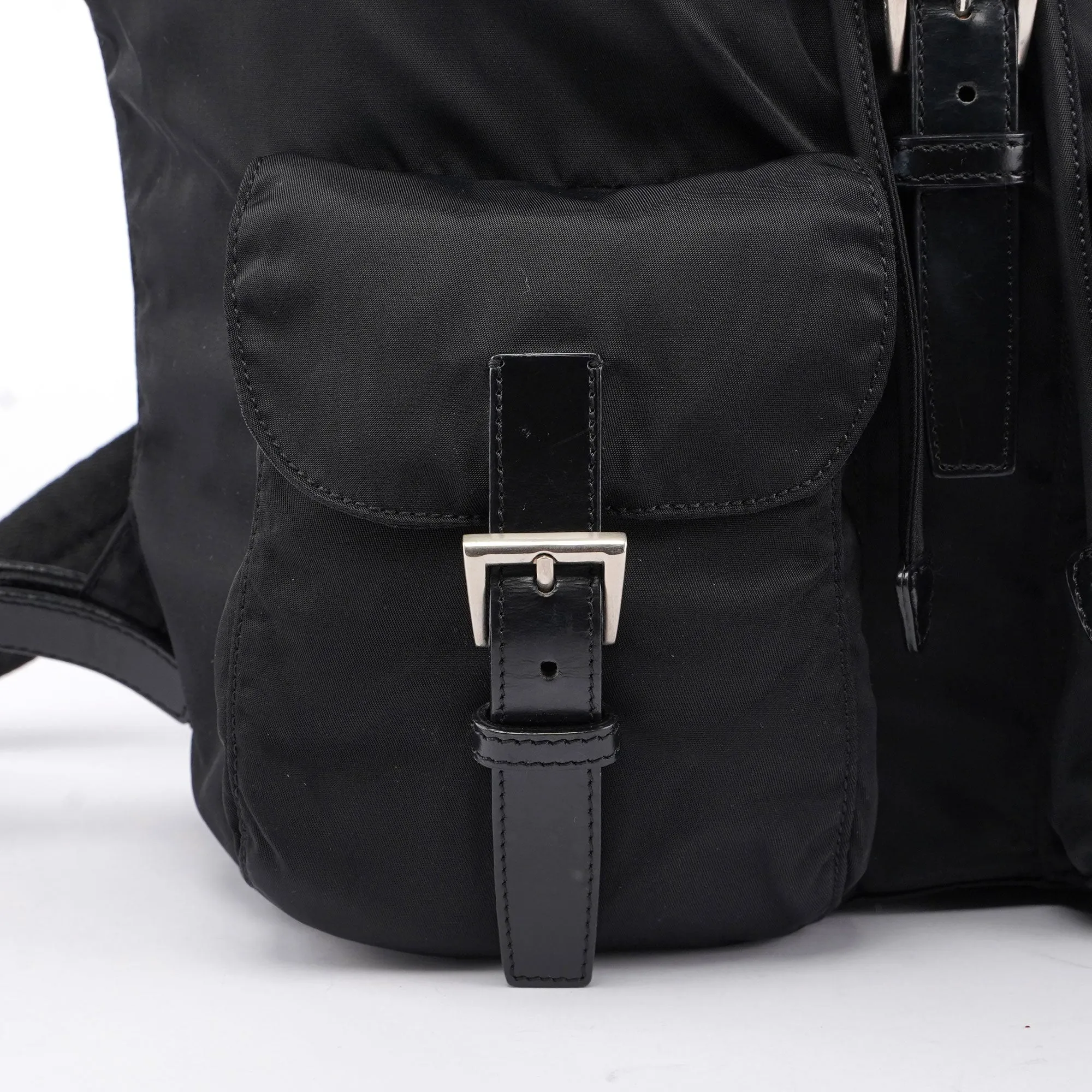 Prada B2811 Black Backpack