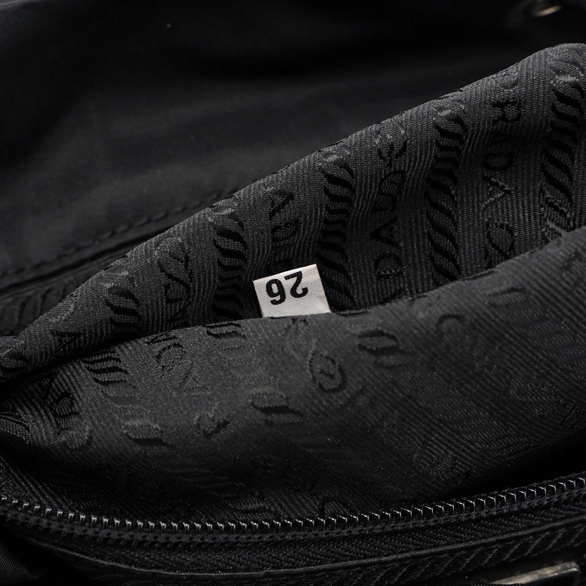 Prada B2811 Black Backpack