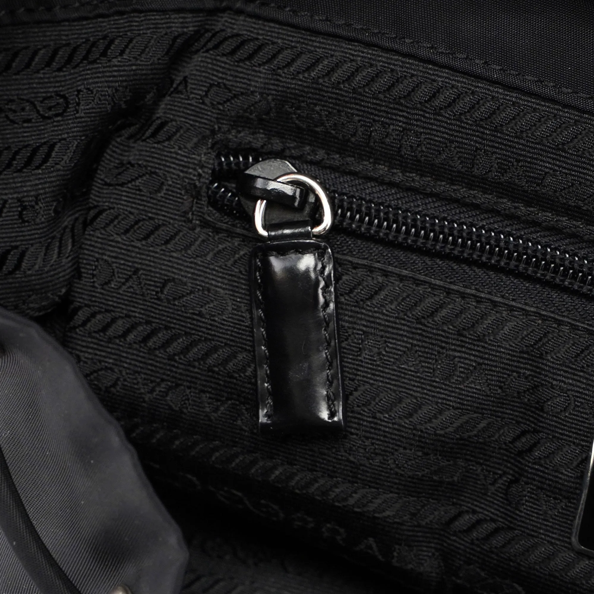 Prada B2811 Black Backpack