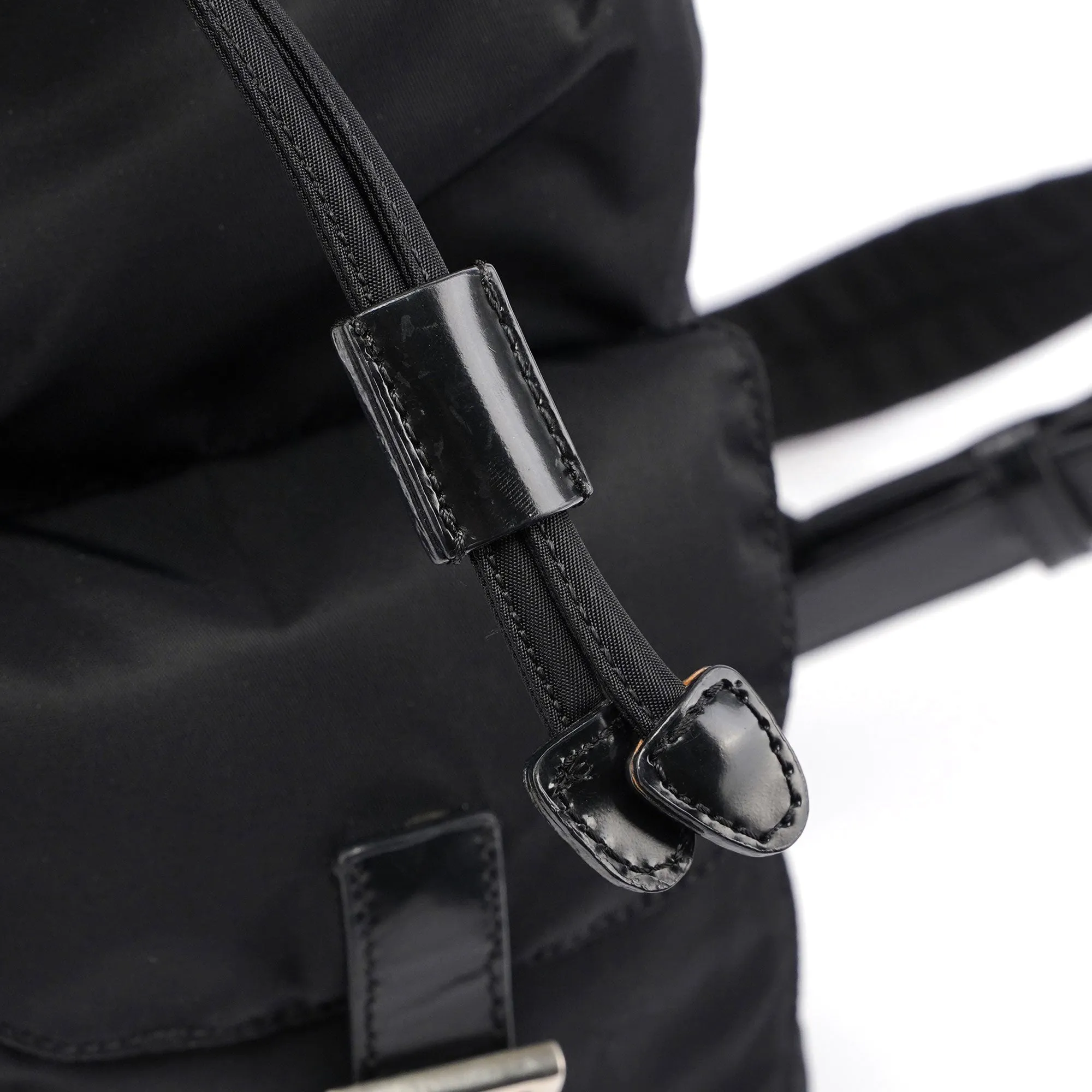 Prada B2811 Black Backpack