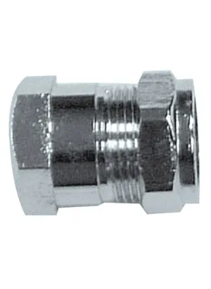 PrimaPlus Chrome Compression Adaptor 15mm x 3/4"Female