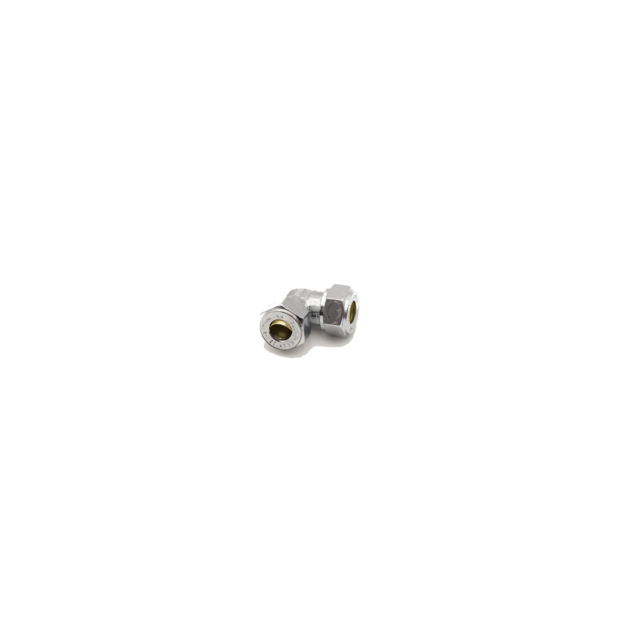 PrimaPlus Chrome Compression Elbow 10mm
