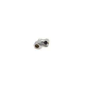 PrimaPlus Chrome Compression Elbow 12mm
