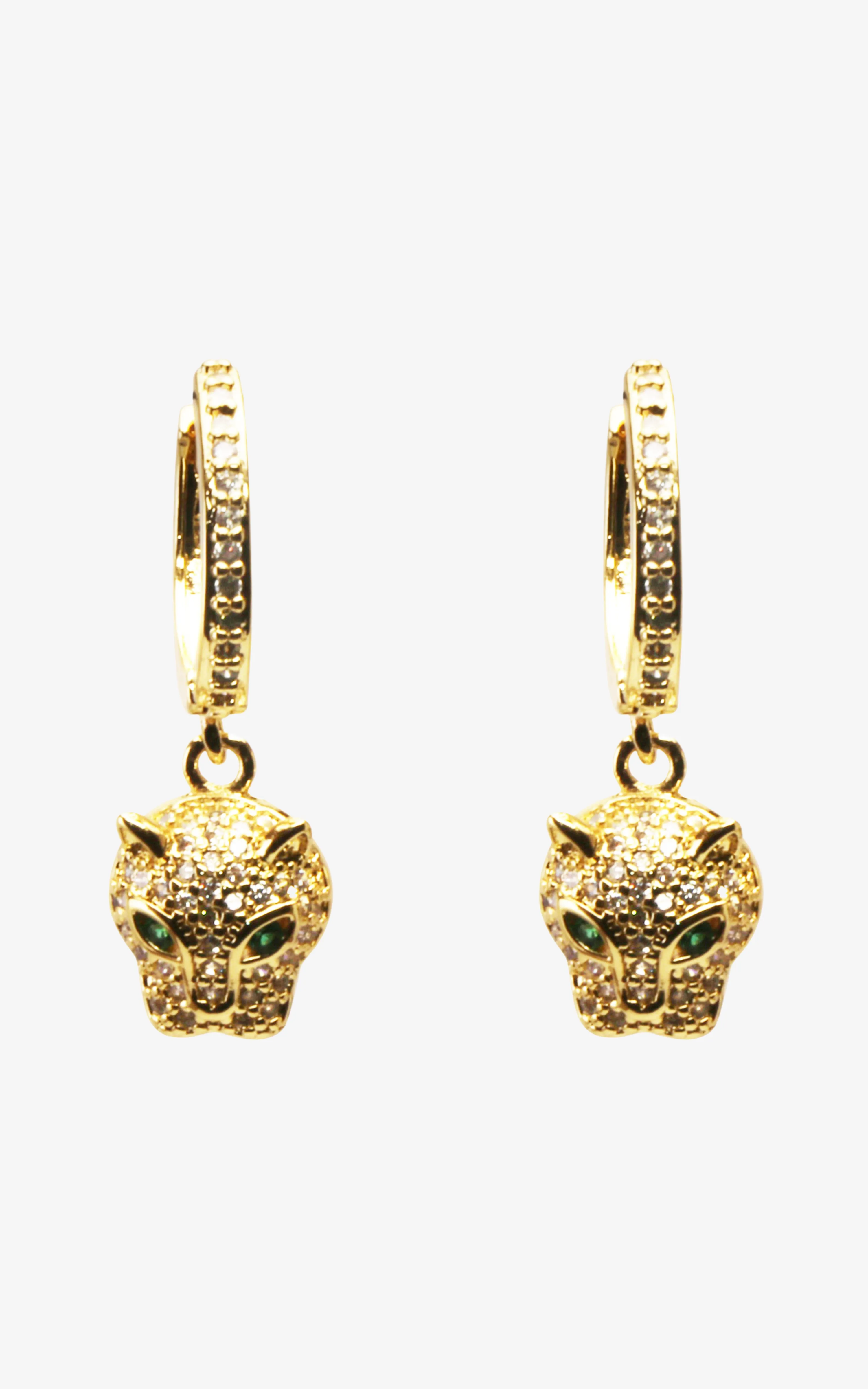 Proudly Mine Panther Earrings