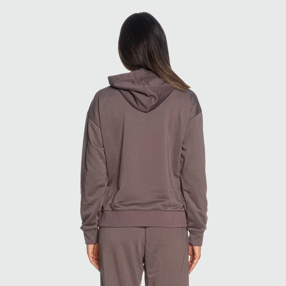 Pullover Hoodie - Red/Brown