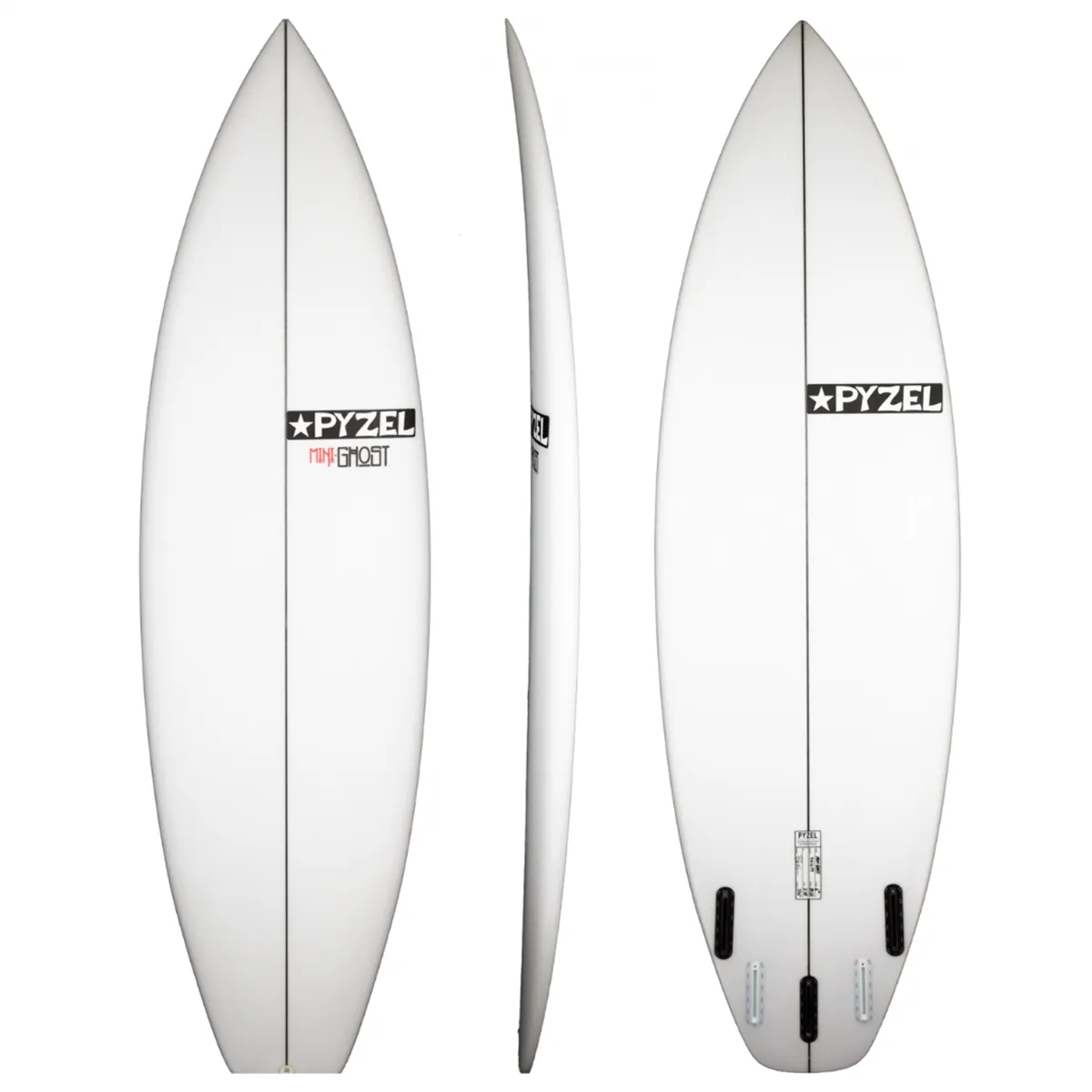PYZEL MINI GHOST SQUASH TAIL SURFBOARD