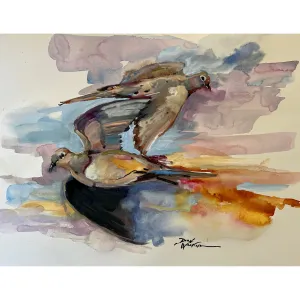 "Close Call" Painting by Dirk Walker