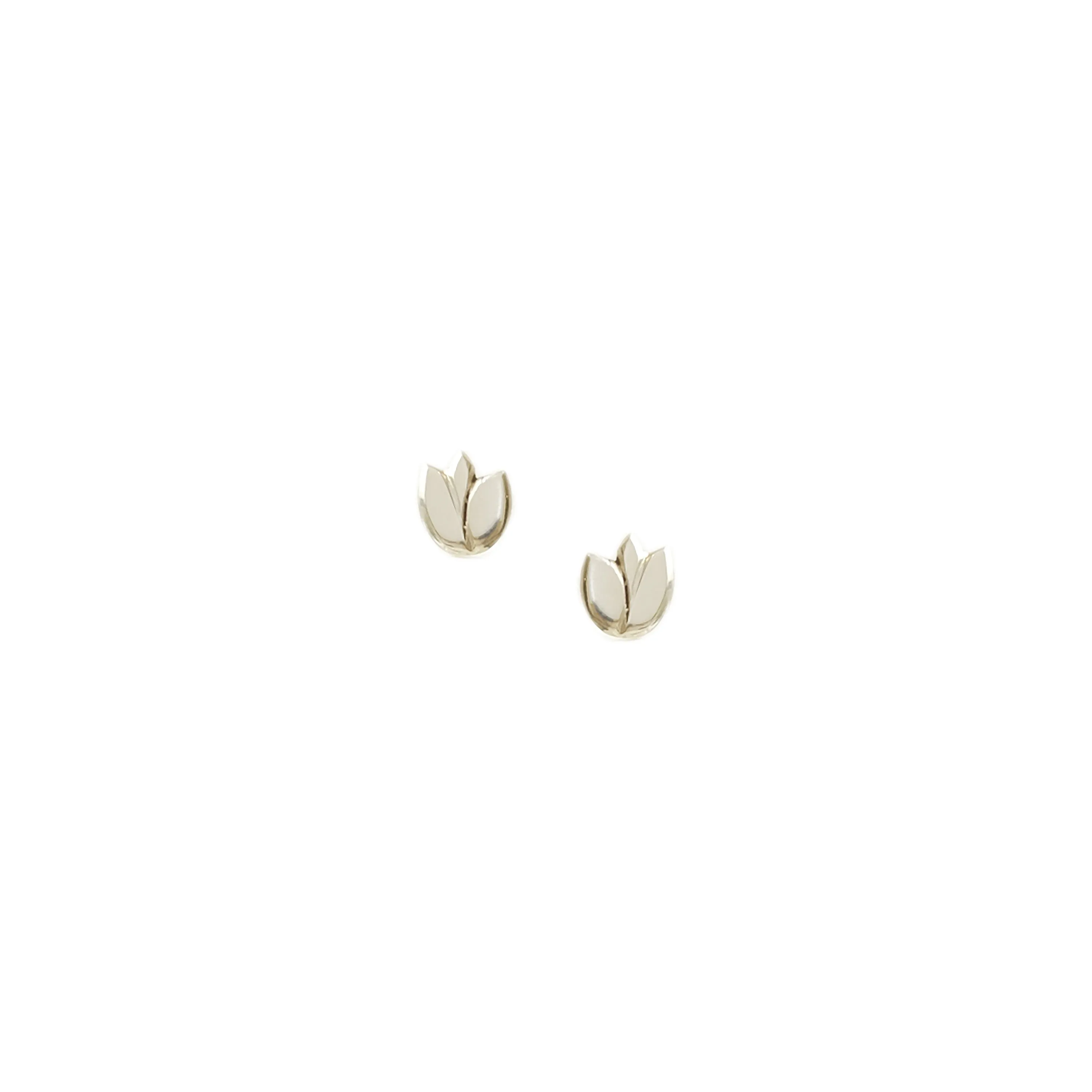 Ray Stud Earrings in Sterling Silver