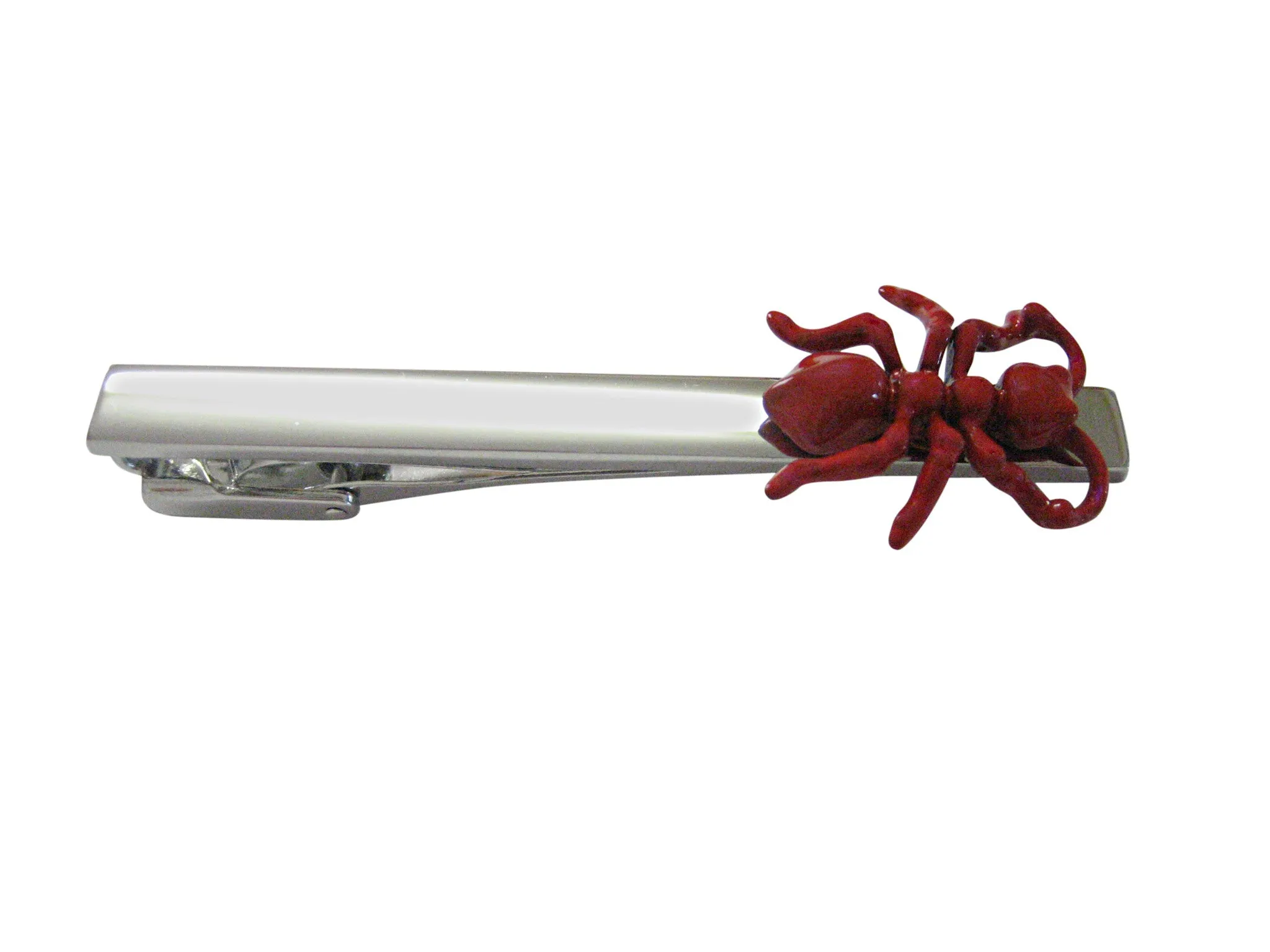Red Ant Insect Square Tie Clip