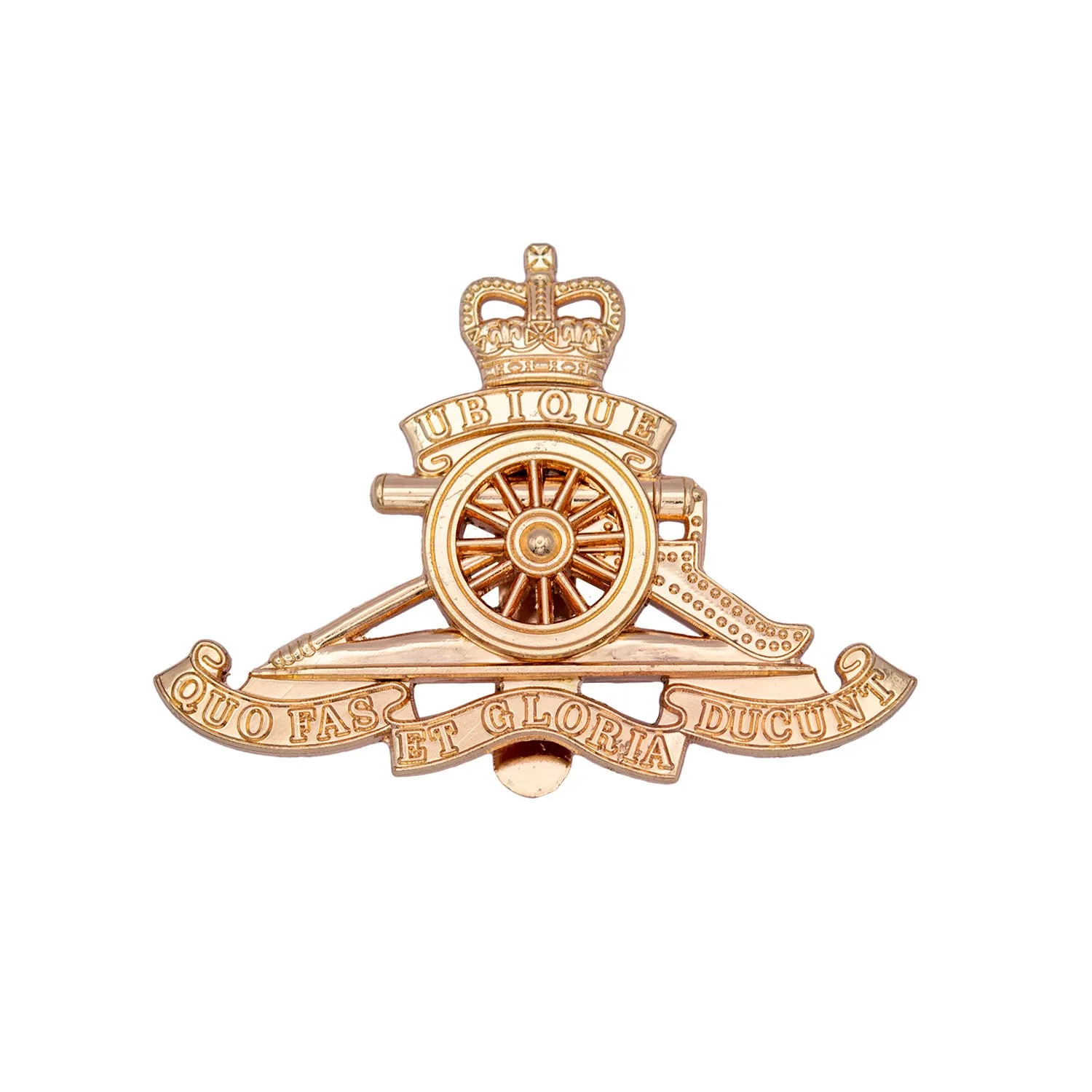 Royal Horse Artillery Soldiers Metal Cap Badge