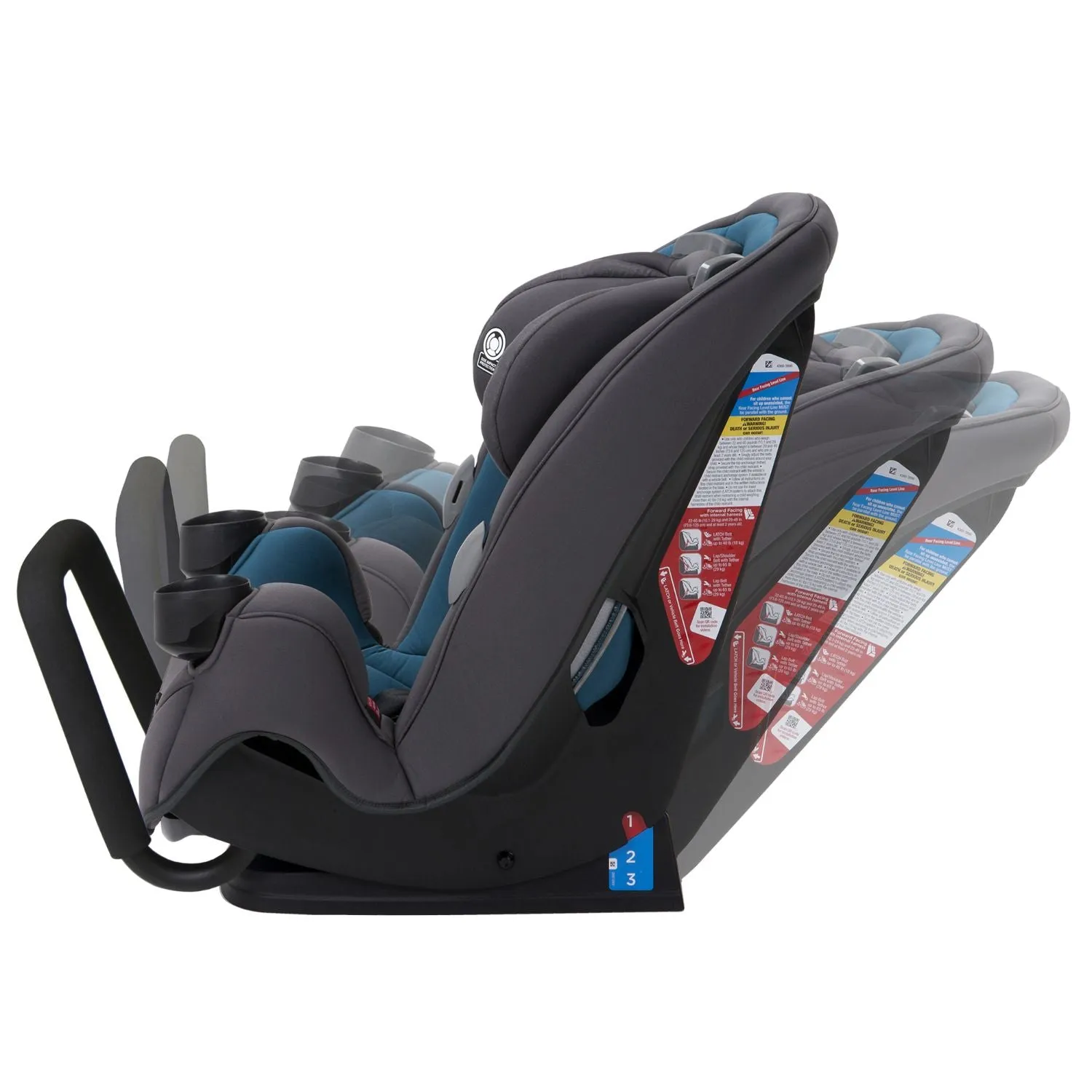 Safety 1st Grow and Go Convertible Car Seats - Blue Coral